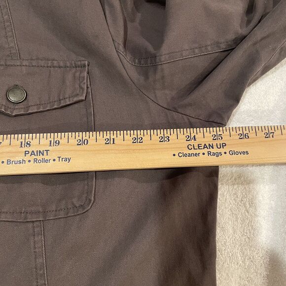 Maurices Lightweight Gray Jacket Women's 2x Snap Front With 4 Pockets - Picture 5 of 10